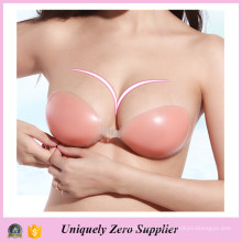 Senhoras Sexy Suporte Noiva Casamento Invisível Silicone Underwear Bra